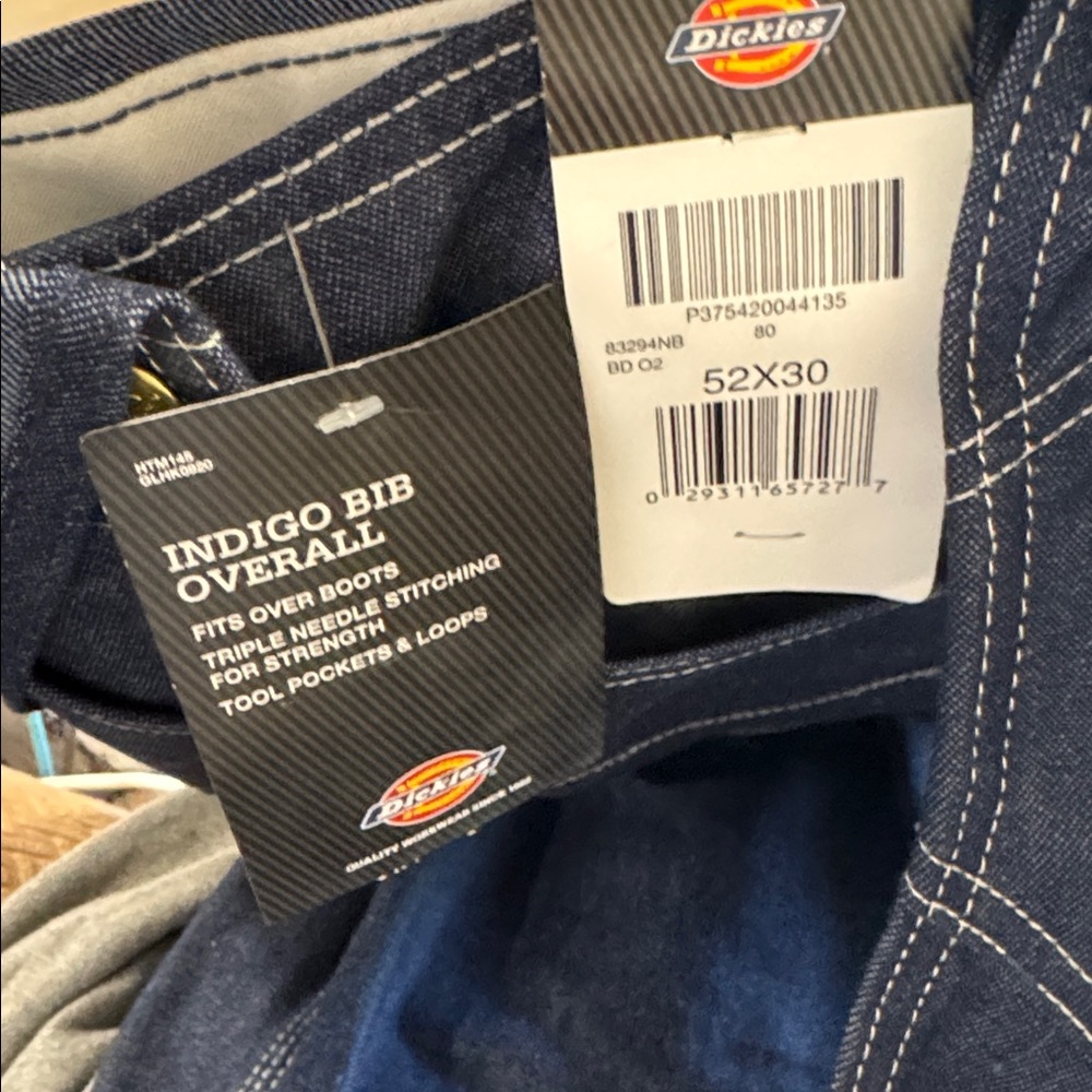 Dickies Dark Blue Bib Overalls